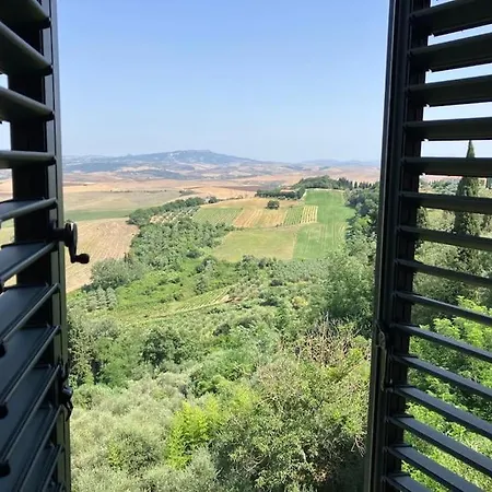 Orizzonti Toscani New With View And Pool Apartment Lajatico