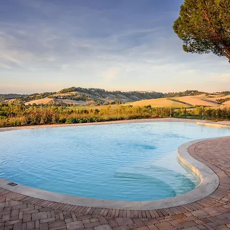 Apartment Orizzonti Toscani New With View And Pool Lajatico