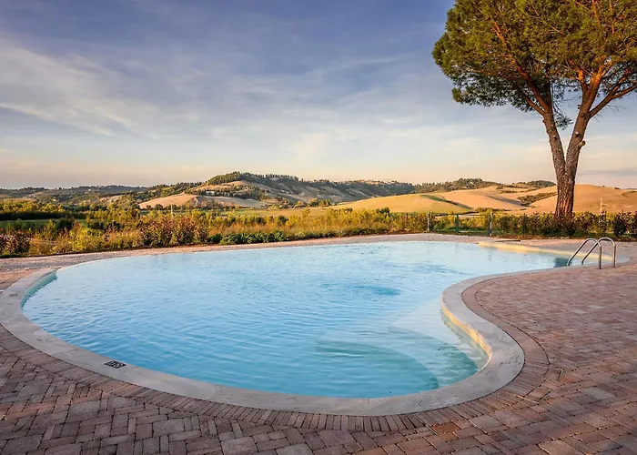 Apartmán Orizzonti Toscani New With View And Pool Lajatico